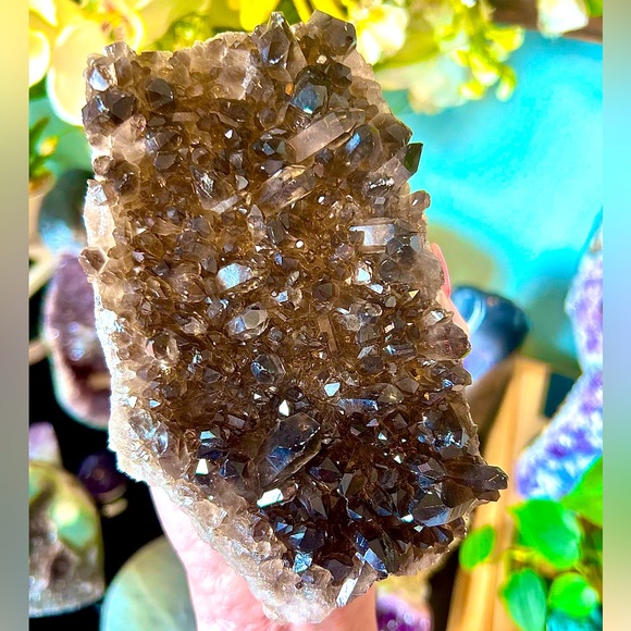 Smokey Quartz Cluster - Picture 6 of 10